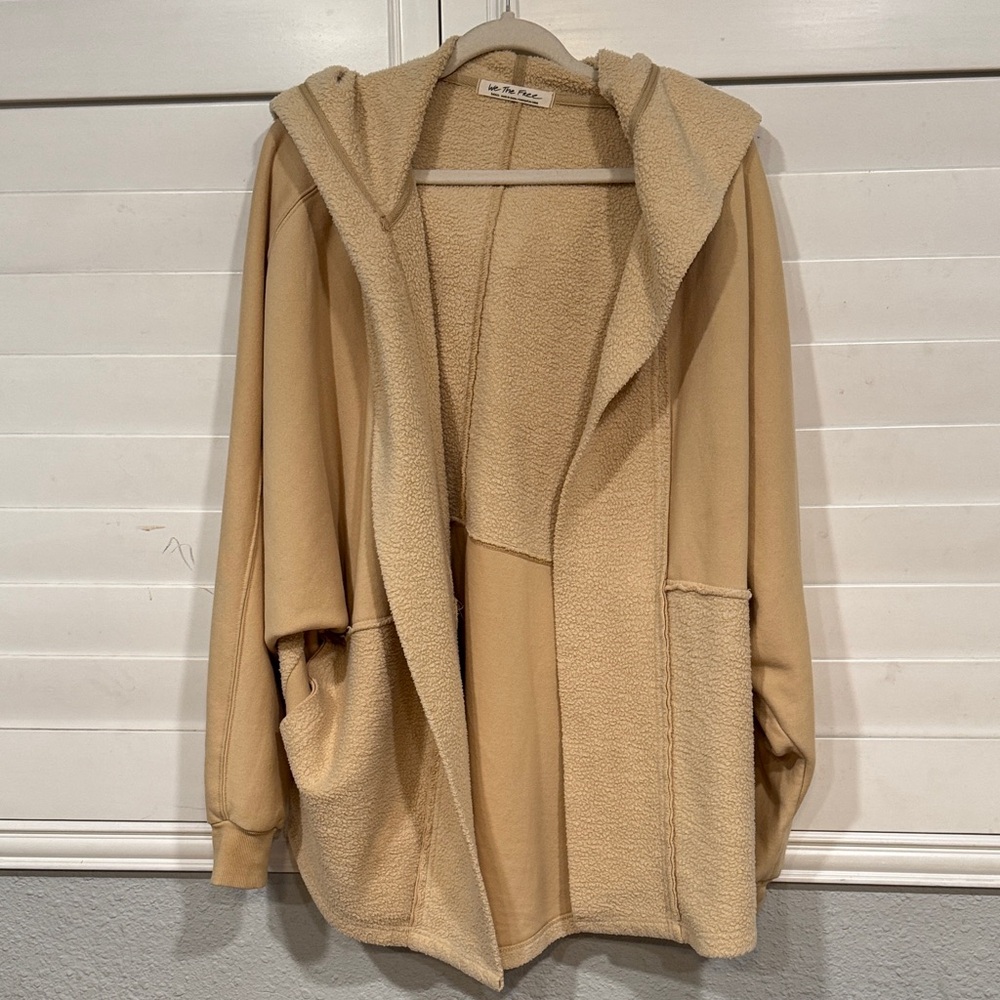 We The Free Cream Textured Knit